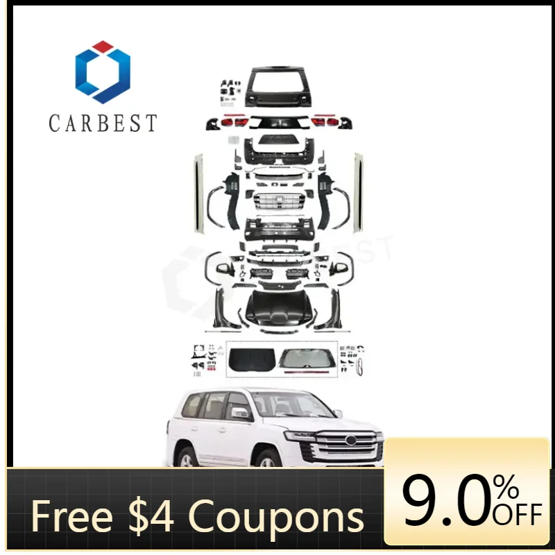 BR Car Body Parts Conversion 1:1 Upgrade 2008-2021 LC200 Body Kit For Land Cruiser To LC300 2022
BR Car Body Parts Conversion 1:1 Upgrade 2008-2021 LC200 Body Kit For Land Cruiser To LC300 2022
