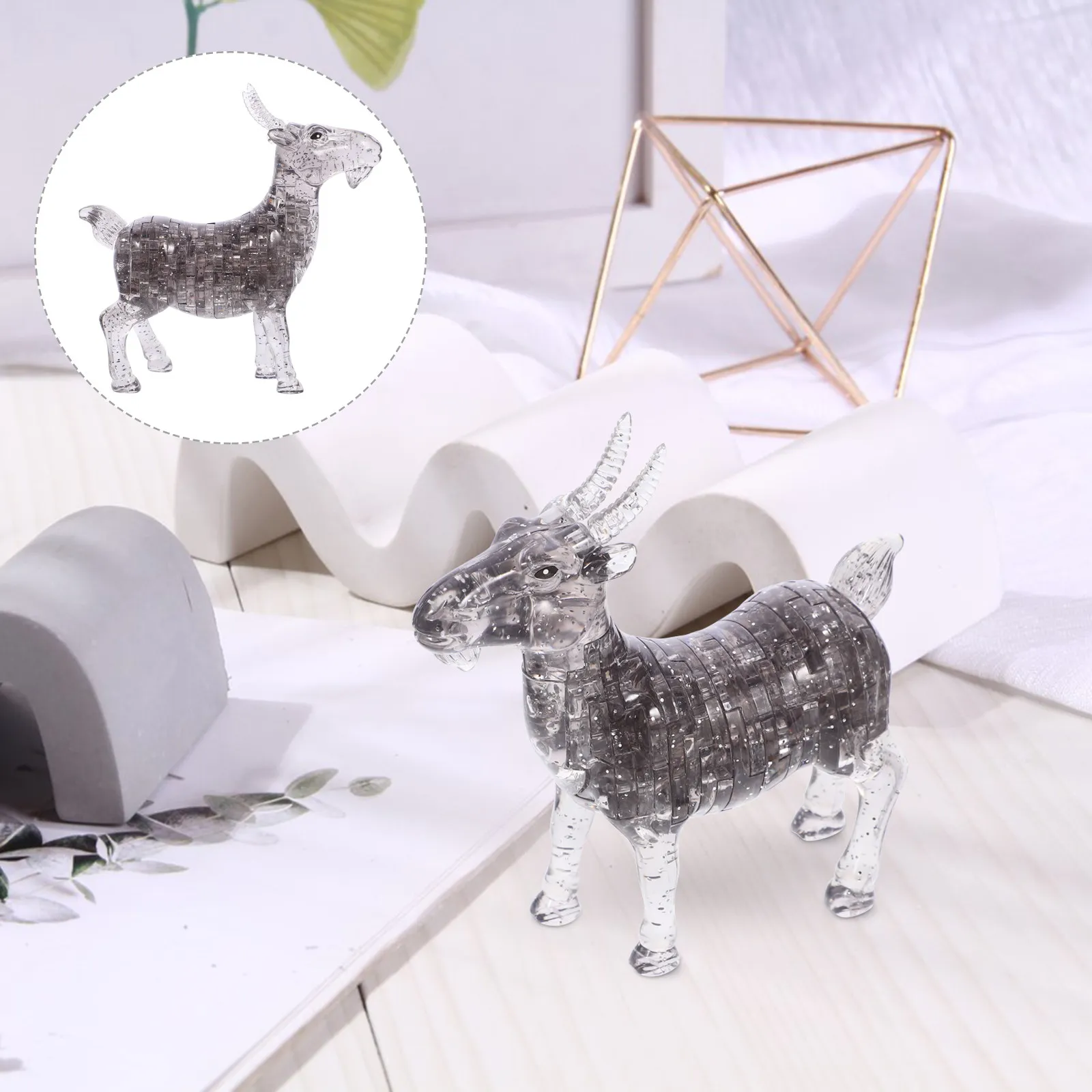 1Pcs Crystal Glass Goat Ornament Creative Home Desktop Decoration Delicate Chic Cartoon Style Goat Crystal Decoration Perfect
1Pcs Crystal Glass Goat Ornament Creative Home Desktop Decoration Delicate Chic Cartoon Style Goat Crystal Decoration Perfect