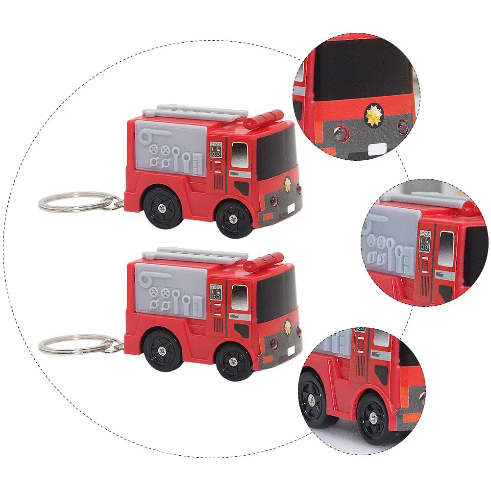 1Set Fire Truck Keychain Pendant Flashing Sound Effect Decor for Bag Backpack Keys Celebration Gift Fire Engine Decoration
1Set Fire Truck Keychain Pendant Flashing Sound Effect Decor for Bag Backpack Keys Celebration Gift Fire Engine Decoration