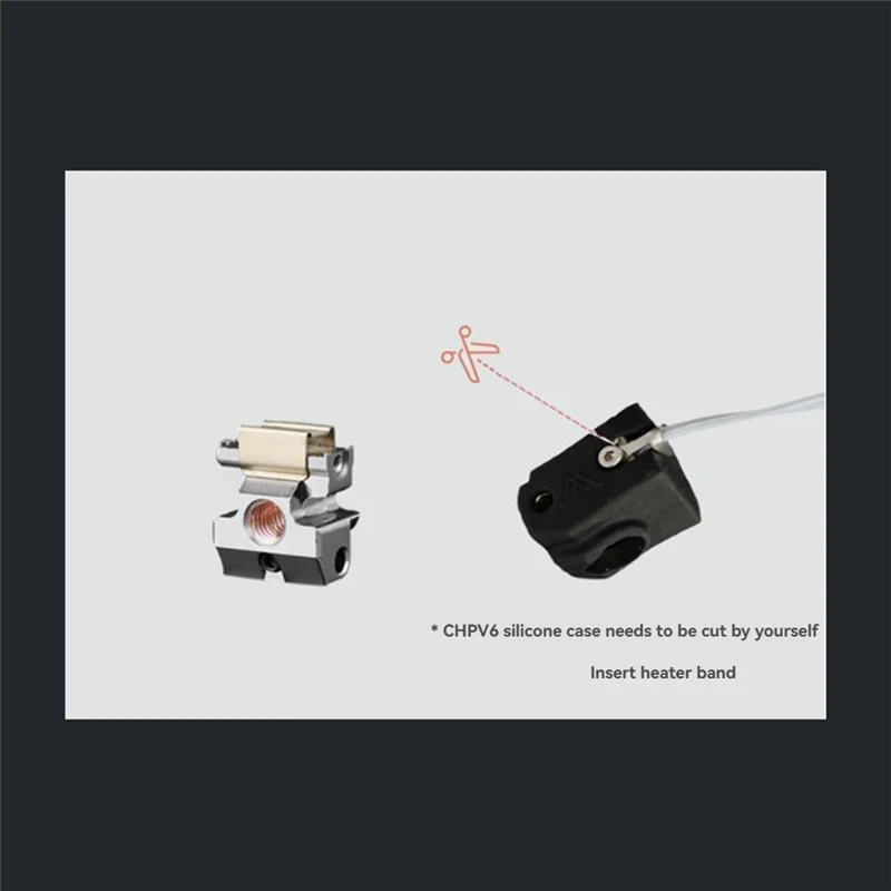 New--High-Performance 3D Printer Heater Block For CHP V6 82W Heating Tube 3D Printer Accessories Copper
New--High-Performance 3D Printer Heater Block For CHP V6 82W Heating Tube 3D Printer Accessories Copper