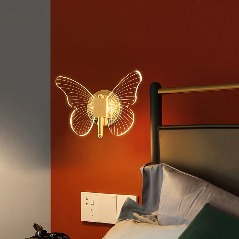 LED Butterfly Ceiling Light Wall Light Corridor Light Creative Nordic Living Room Bedside Bedroom Light LED Indoor Lighting
LED Butterfly Ceiling Light Wall Light Corridor Light Creative Nordic Living Room Bedside Bedroom Light LED Indoor Lighting