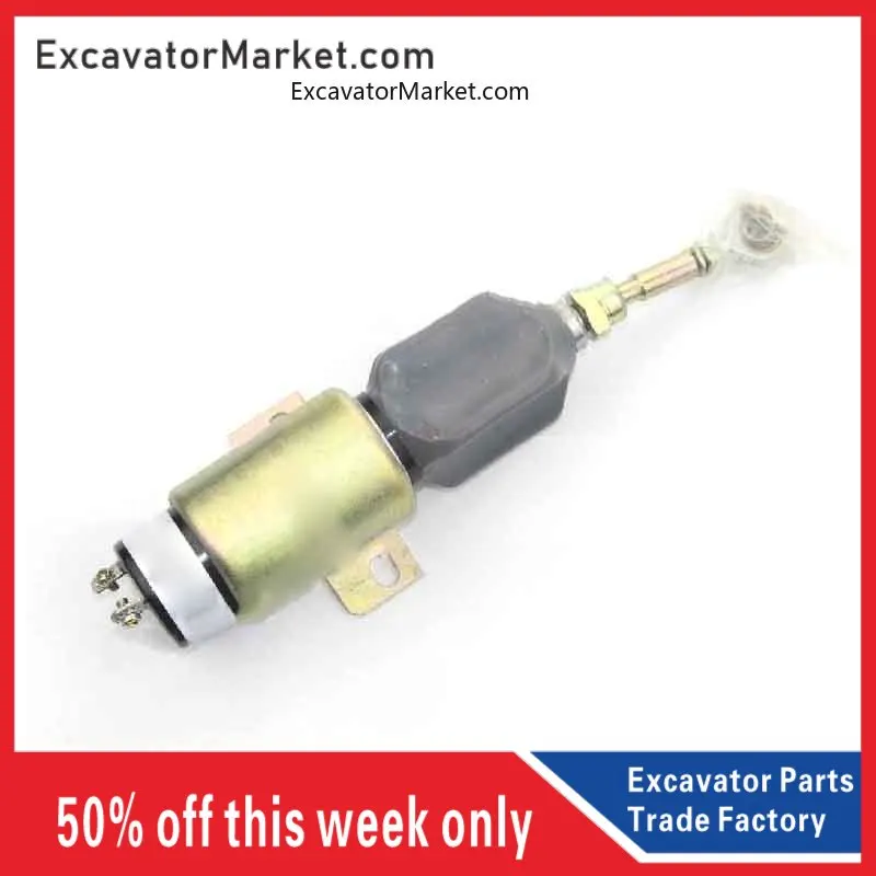 For excavator B4002-1115030 for Komatsu PC60/120/200/-7 Excavator Accessory Fuel Cutoff and Shutdown Electromagnetic Valve
For excavator B4002-1115030 for Komatsu PC60/120/200/-7 Excavator Accessory Fuel Cutoff and Shutdown Electromagnetic Valve