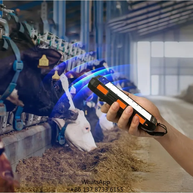 Rugged IP65 Android 13 PDA Handheld Low Frequency LF134.2KHz RFID Reader And 2d Barcode Scanner Farm RFID System PDAS
Rugged IP65 Android 13 PDA Handheld Low Frequency LF134.2KHz RFID Reader And 2d Barcode Scanner Farm RFID System PDAS