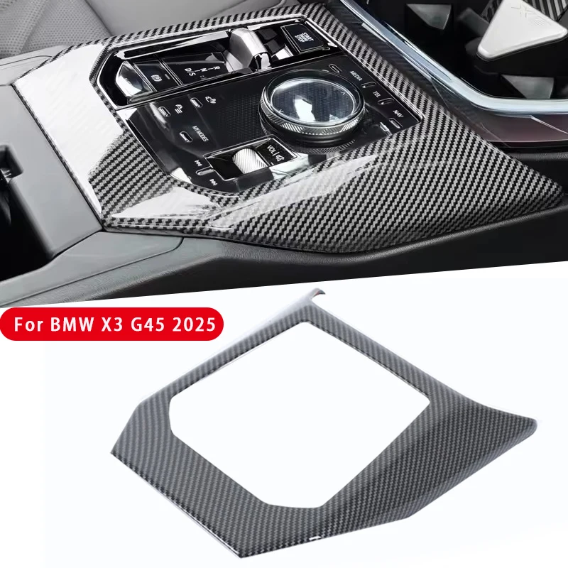 For BMW X3 G45 G48 2025 ABS Carbon Fiber Texture Center Console Gear Panel Cover Frame Trim Cover Car Interior Accessories
For BMW X3 G45 G48 2025 ABS Carbon Fiber Texture Center Console Gear Panel Cover Frame Trim Cover Car Interior Accessories