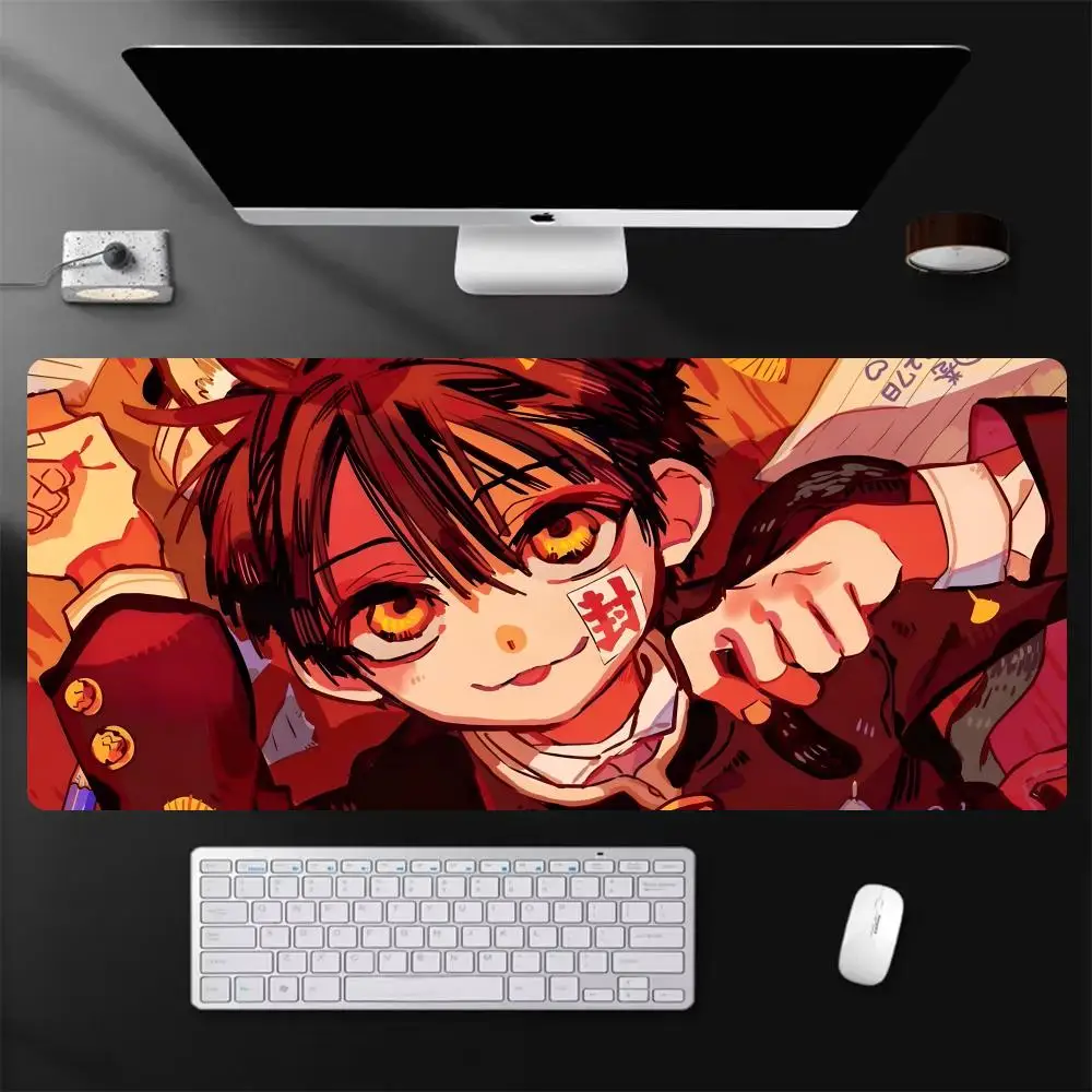 Коврик для мыши Toilet-bound Hanako-kun, большой игровой коврик для мыши с защитой от скольжения, утолщенный коврик для компьютерной клавиатуры и стола
Коврик для мыши Toilet-bound Hanako-kun, большой игровой коврик для мыши с защитой от скольжения, утолщенный коврик для компьютерной клавиатуры и стола