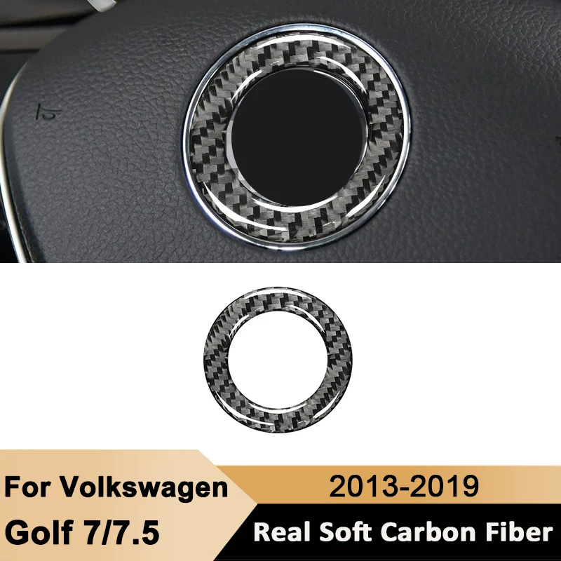 Carbon Fiber Car Steering Wheel Center LOGO Trim Frame Decorative Interior Sticker For Volkswagen Golf 7 Golf 7.5 2013-2019
Carbon Fiber Car Steering Wheel Center LOGO Trim Frame Decorative Interior Sticker For Volkswagen Golf 7 Golf 7.5 2013-2019