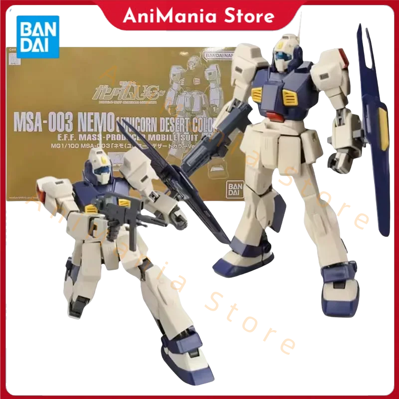 Bandai Gundam Model Kit MG Nemo Unicorn Desert Anime Figure Gunpla Building Kit Gundam Collectibles Action Figures Toys Gift
Bandai Gundam Model Kit MG Nemo Unicorn Desert Anime Figure Gunpla Building Kit Gundam Collectibles Action Figures Toys Gift