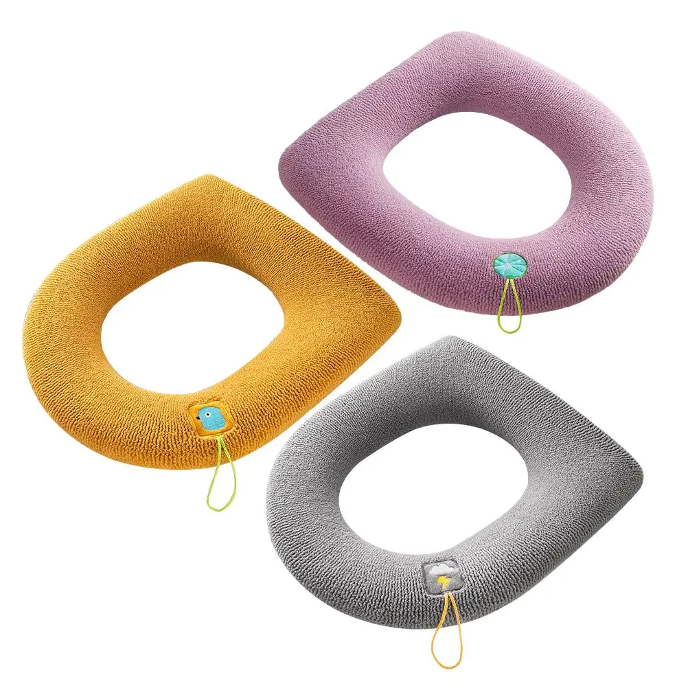 3 Pcs Toilet Seat Warmers For Bathroom Seat Covers Washable Cushion Warmers Bathroom Polyester Travel Soft Reusable
3 Pcs Toilet Seat Warmers For Bathroom Seat Covers Washable Cushion Warmers Bathroom Polyester Travel Soft Reusable
