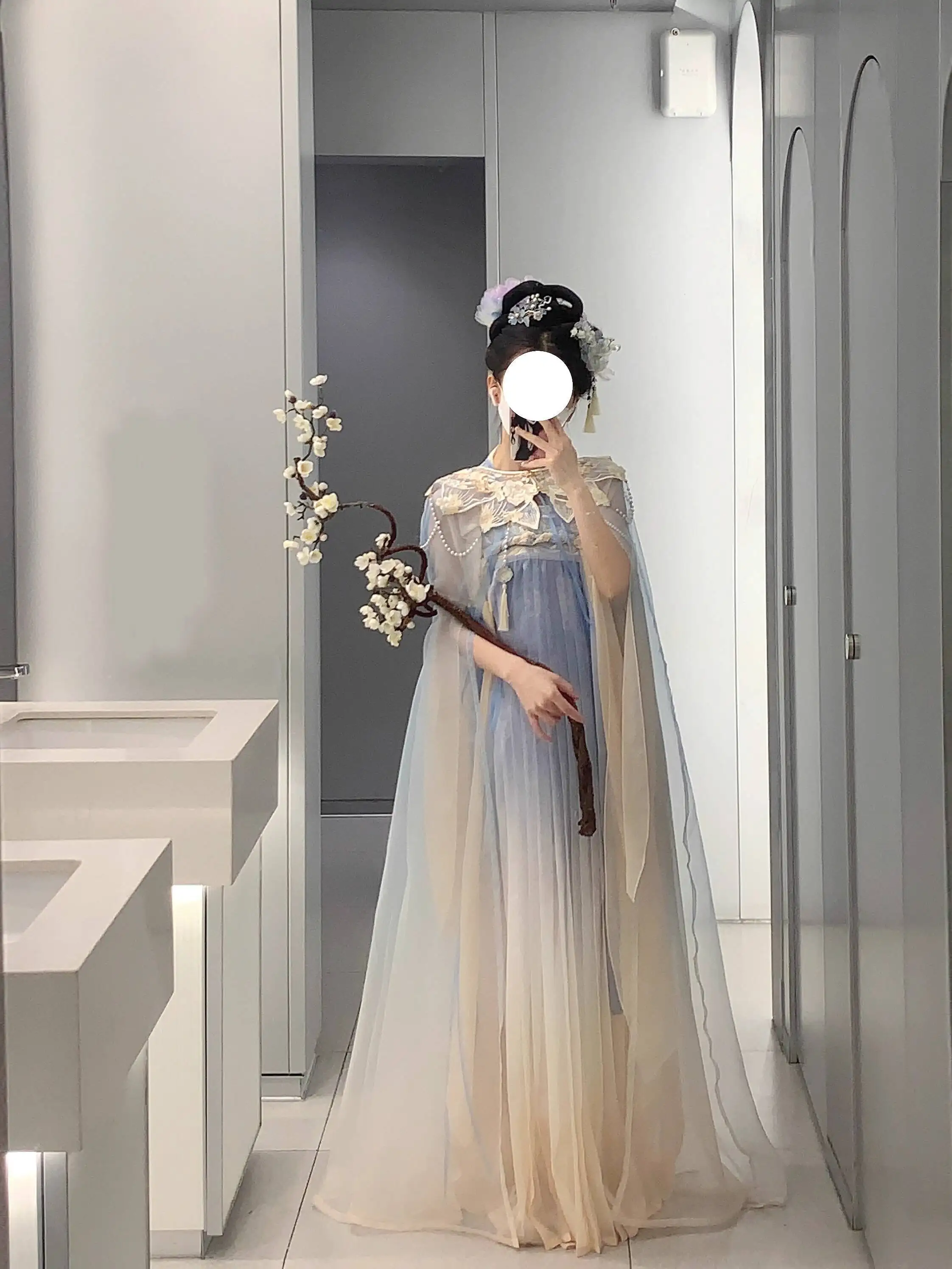 New Fiesta Carnival Halloween Cos Cosplay Tang System Double-breasted Chest Length Skirt Hanfu Women Ethereal Aura Daily
New Fiesta Carnival Halloween Cos Cosplay Tang System Double-breasted Chest Length Skirt Hanfu Women Ethereal Aura Daily