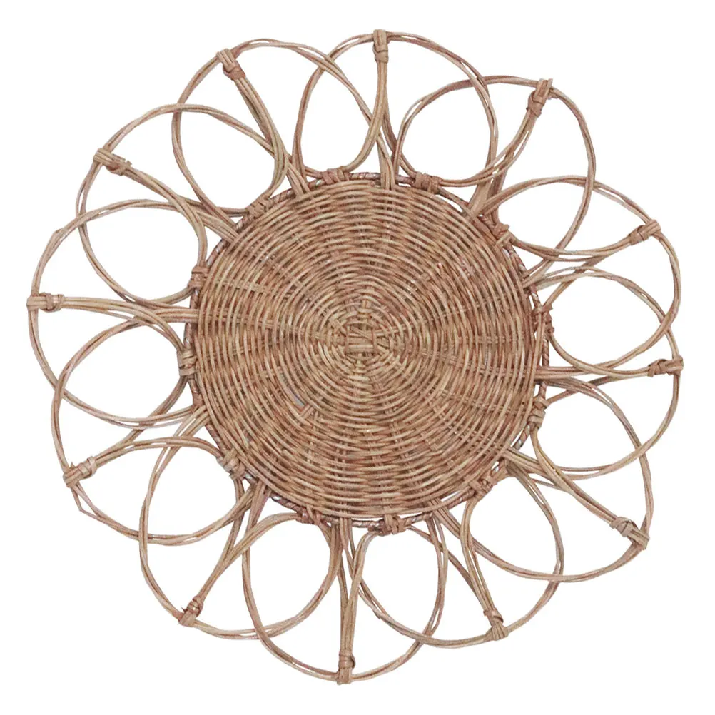 Rattan Woven Pendant Wall Decor Circular Hanging Prop Home Office Delicate Craft Natural Feeling Easy Install Lamp
Rattan Woven Pendant Wall Decor Circular Hanging Prop Home Office Delicate Craft Natural Feeling Easy Install Lamp