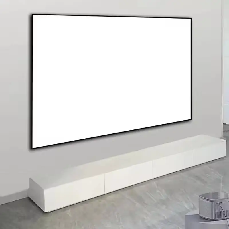 150 Inch Universal Matte White Projector Screen 16:9 Alluminum Alloy Fixed Frame 1.0 Gain 4K HD Home Theater Wall Mounted Screen
150 Inch Universal Matte White Projector Screen 16:9 Alluminum Alloy Fixed Frame 1.0 Gain 4K HD Home Theater Wall Mounted Screen