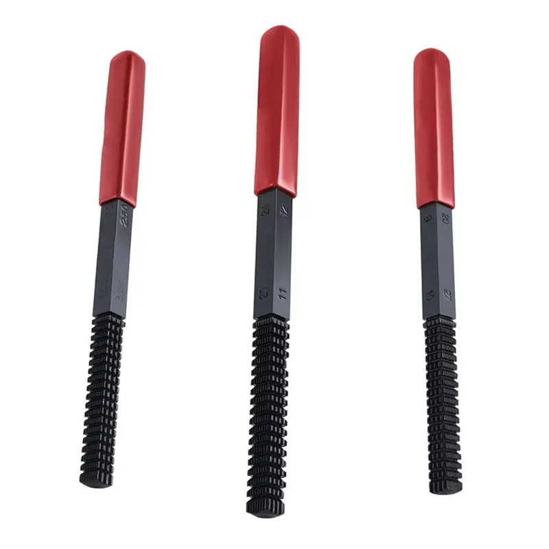 TFORU-Thread Restoring Chaser File Set Of 3-Pieces, Thread Restorer Files, Thread Repair Tools In Metric Units
TFORU-Thread Restoring Chaser File Set Of 3-Pieces, Thread Restorer Files, Thread Repair Tools In Metric Units