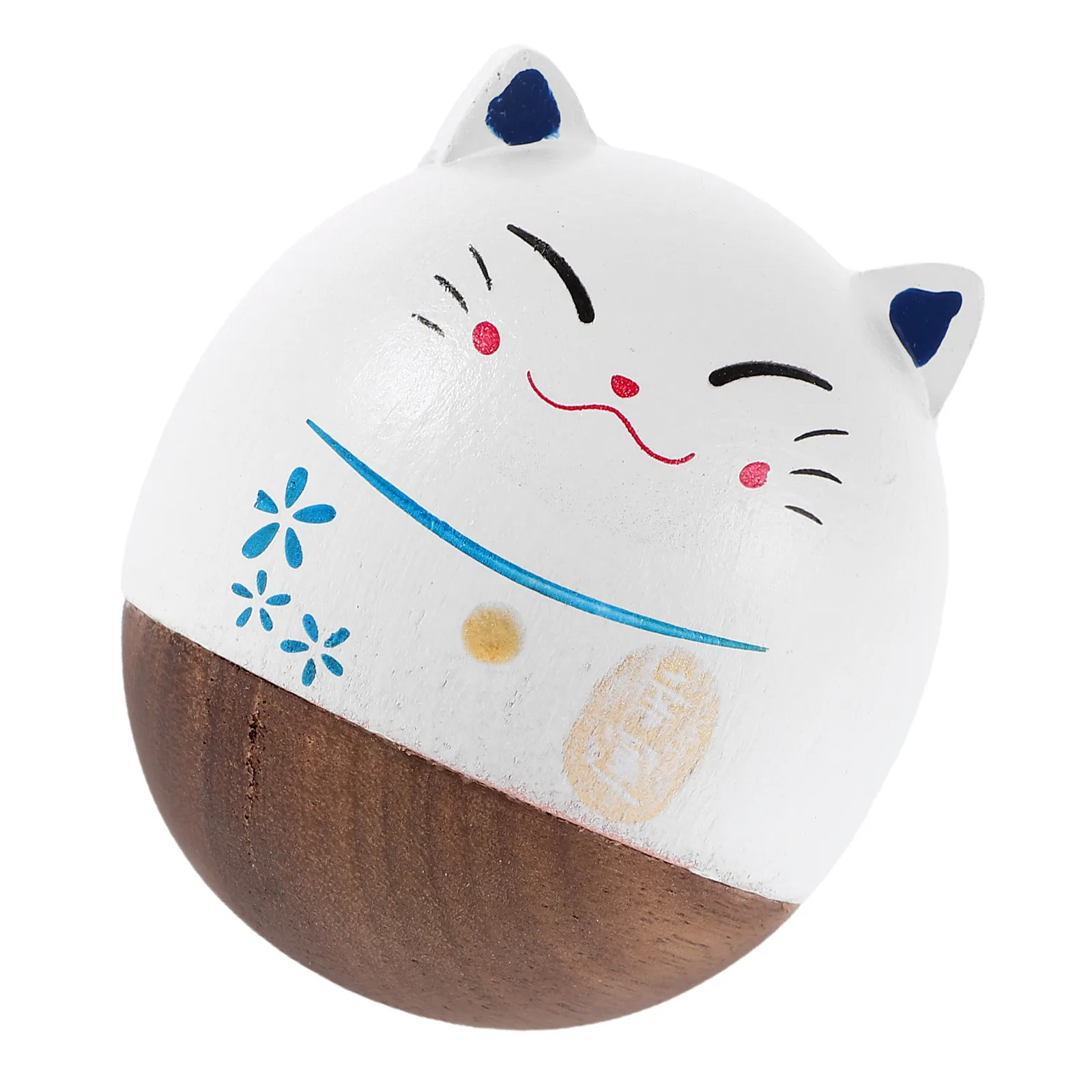 Wooden Kitten Tumbler Desktop Decoration Hand Carved Cat Statue Creative Cat Ornament Home Office Living Room Decorative Present
Wooden Kitten Tumbler Desktop Decoration Hand Carved Cat Statue Creative Cat Ornament Home Office Living Room Decorative Present