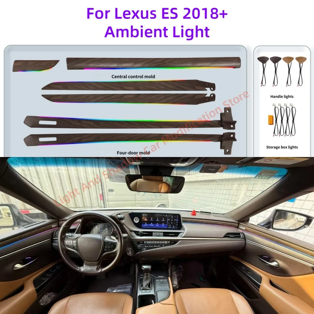 Ambient light For Lexus ES 2018-2024 RHD Automotive Interior Lighting Handle light Seat back light Automotive interior upgrade
Ambient light For Lexus ES 2018-2024 RHD Automotive Interior Lighting Handle light Seat back light Automotive interior upgrade