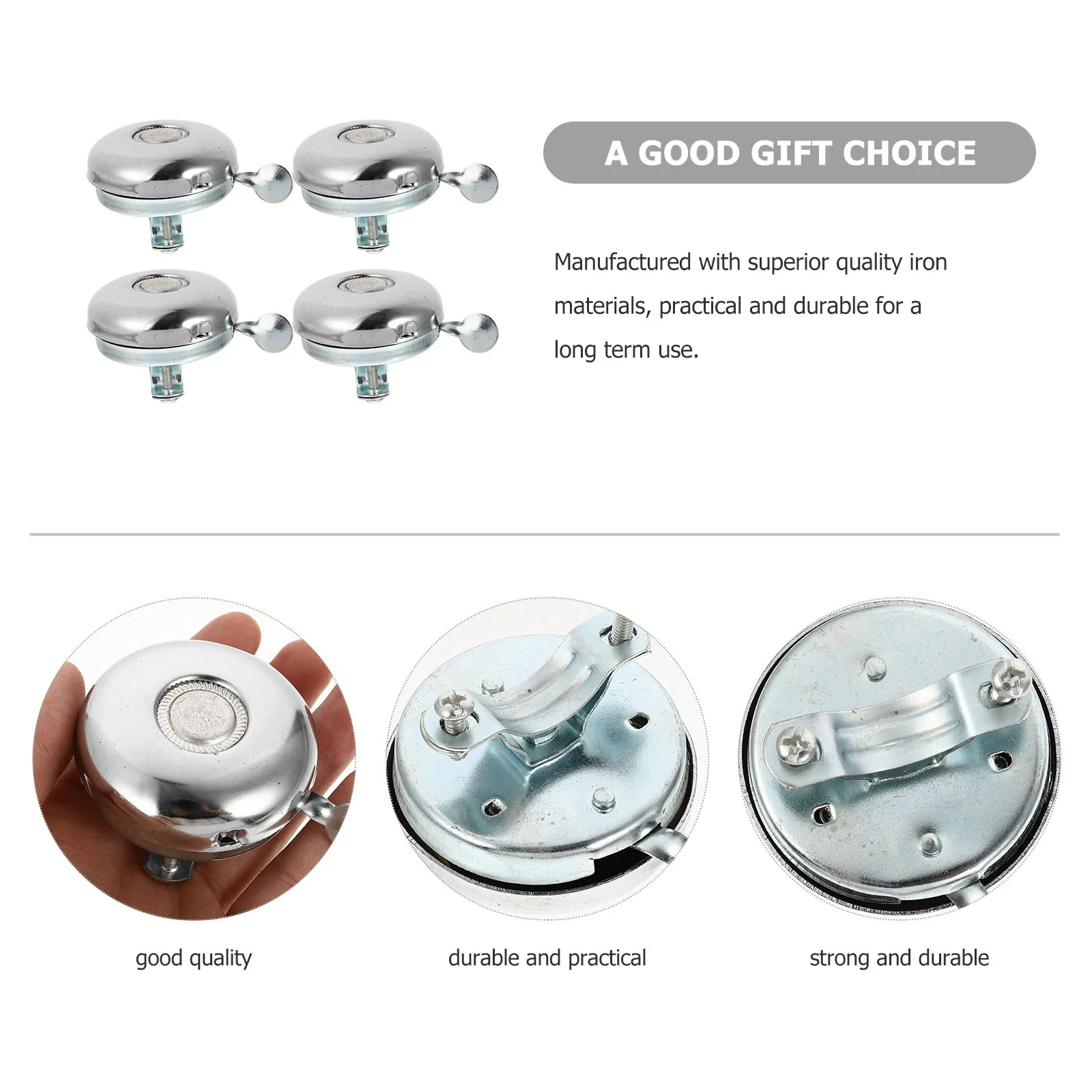 4pcs Retro Vintage Iron For Road Mountain Bike Handlebar Bells Loud Ring Horns Durable Bike Accessories Alarm Bells Cycling
4pcs Retro Vintage Iron For Road Mountain Bike Handlebar Bells Loud Ring Horns Durable Bike Accessories Alarm Bells Cycling