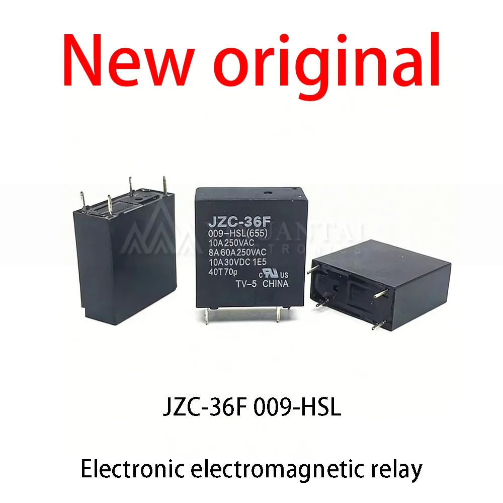 10Pcs/Lot New original JZC-36F 009-HSL Series electronic electromagnetic relay
10Pcs/Lot New original JZC-36F 009-HSL Series electronic electromagnetic relay