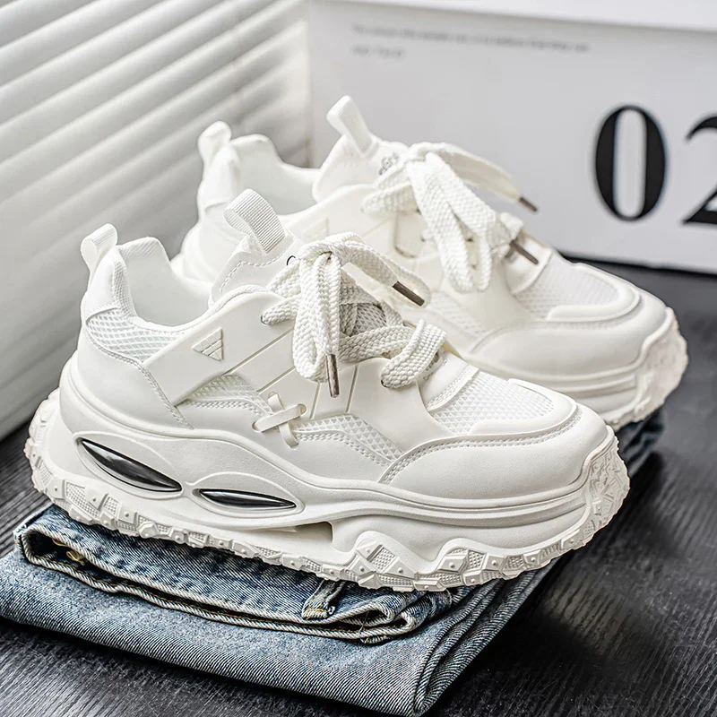 New Fashionable Breathable Thick Bottom Dad Shoes Luxury Casual Sports Shoes Men's Versatile Trendy Retro Lightweight Shoes
New Fashionable Breathable Thick Bottom Dad Shoes Luxury Casual Sports Shoes Men's Versatile Trendy Retro Lightweight Shoes