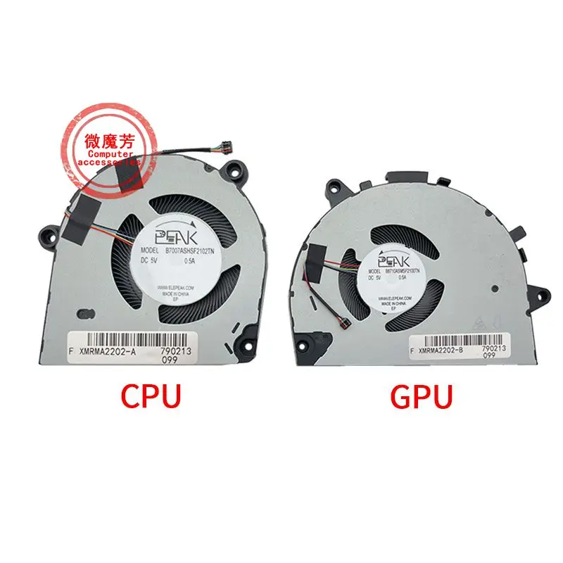 Laptop Cooling Fan for Xiaomi RedmiBook Pro 15 RMA2202 AI BD RMA2202-BI CPU GPU Fan Cooler BN7507S5H-005P BN9507S5H-000P New
Laptop Cooling Fan for Xiaomi RedmiBook Pro 15 RMA2202 AI BD RMA2202-BI CPU GPU Fan Cooler BN7507S5H-005P BN9507S5H-000P New