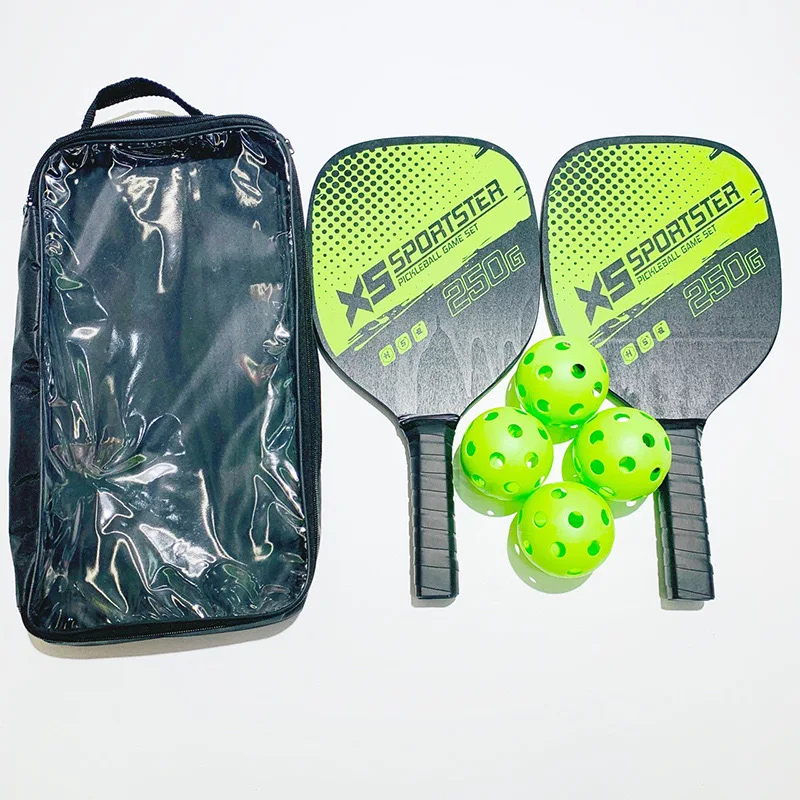 Xs Sportster Pickleball Paddle Set 250g 2 Paddles 4 Pickleballs With Storage Carry Bag For Outdoor Indoor Sports Adults
Xs Sportster Pickleball Paddle Set 250g 2 Paddles 4 Pickleballs With Storage Carry Bag For Outdoor Indoor Sports Adults