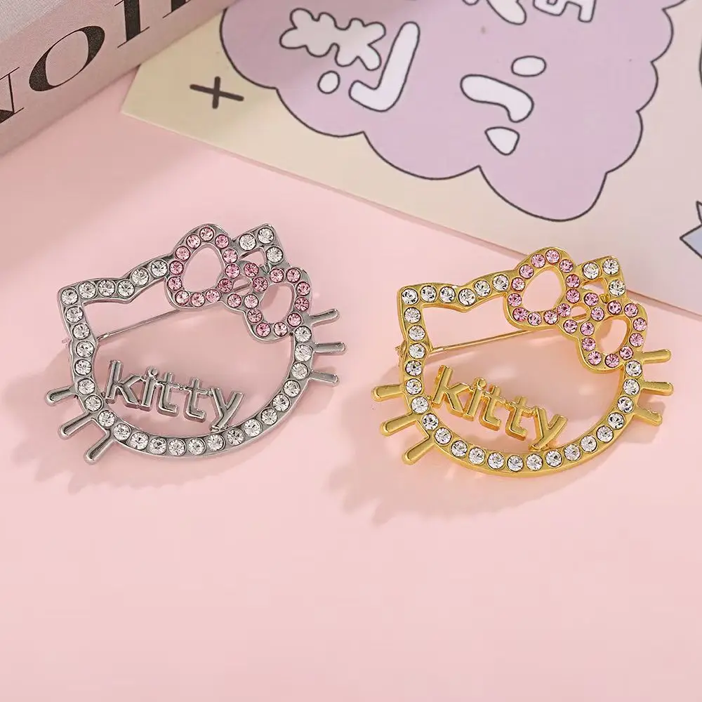 Hello Kitty Brooch Anime Peripheral Cute Cartoon Originality Simple Accessories Fashion Delicate Personality Versatile Brooch
Hello Kitty Brooch Anime Peripheral Cute Cartoon Originality Simple Accessories Fashion Delicate Personality Versatile Brooch