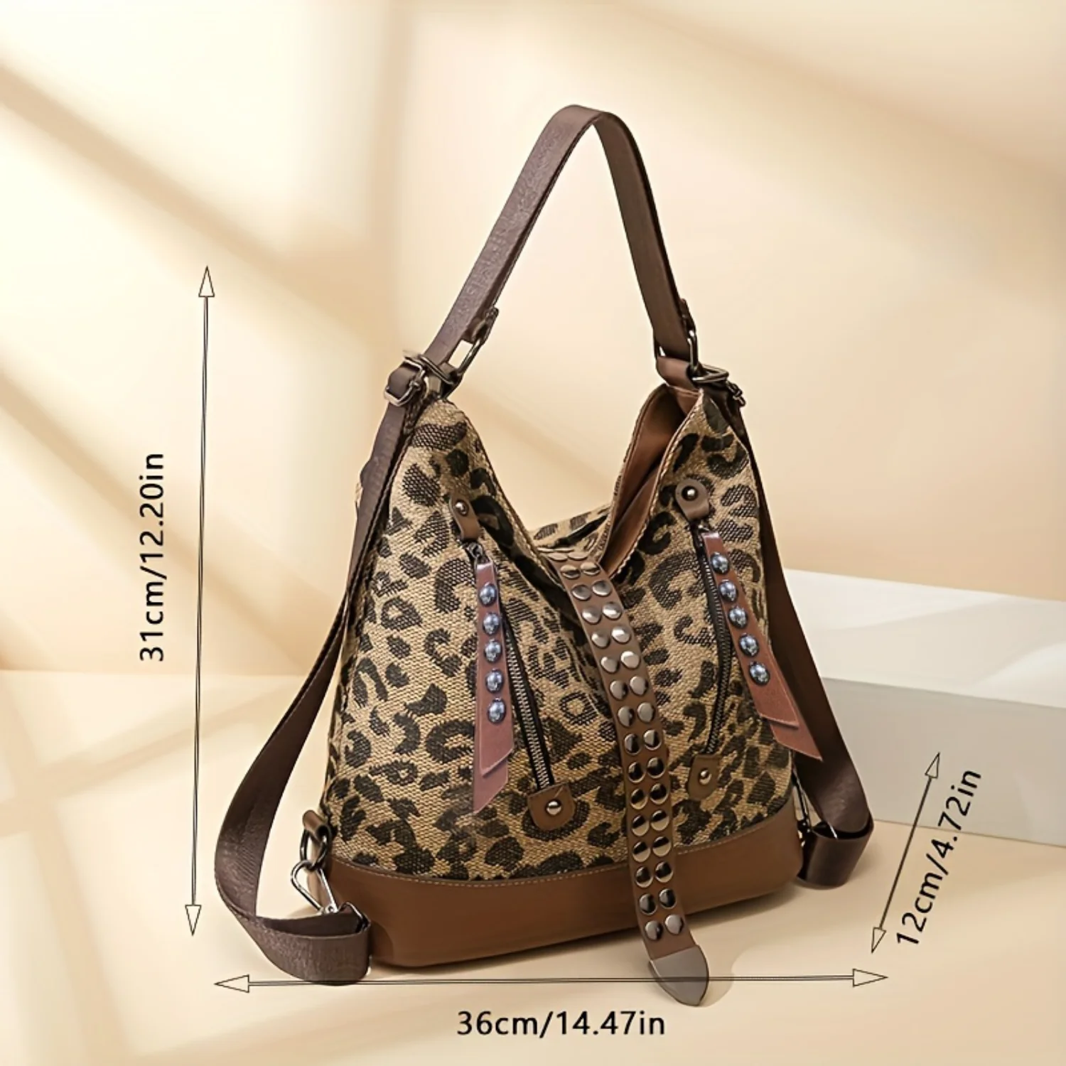 New Leopard Pattern Hobo Shoulder Bag, Classic Textured Top Handle Satchel Bag For Daily Use Gold Small bags women Dupes
New Leopard Pattern Hobo Shoulder Bag, Classic Textured Top Handle Satchel Bag For Daily Use Gold Small bags women Dupes