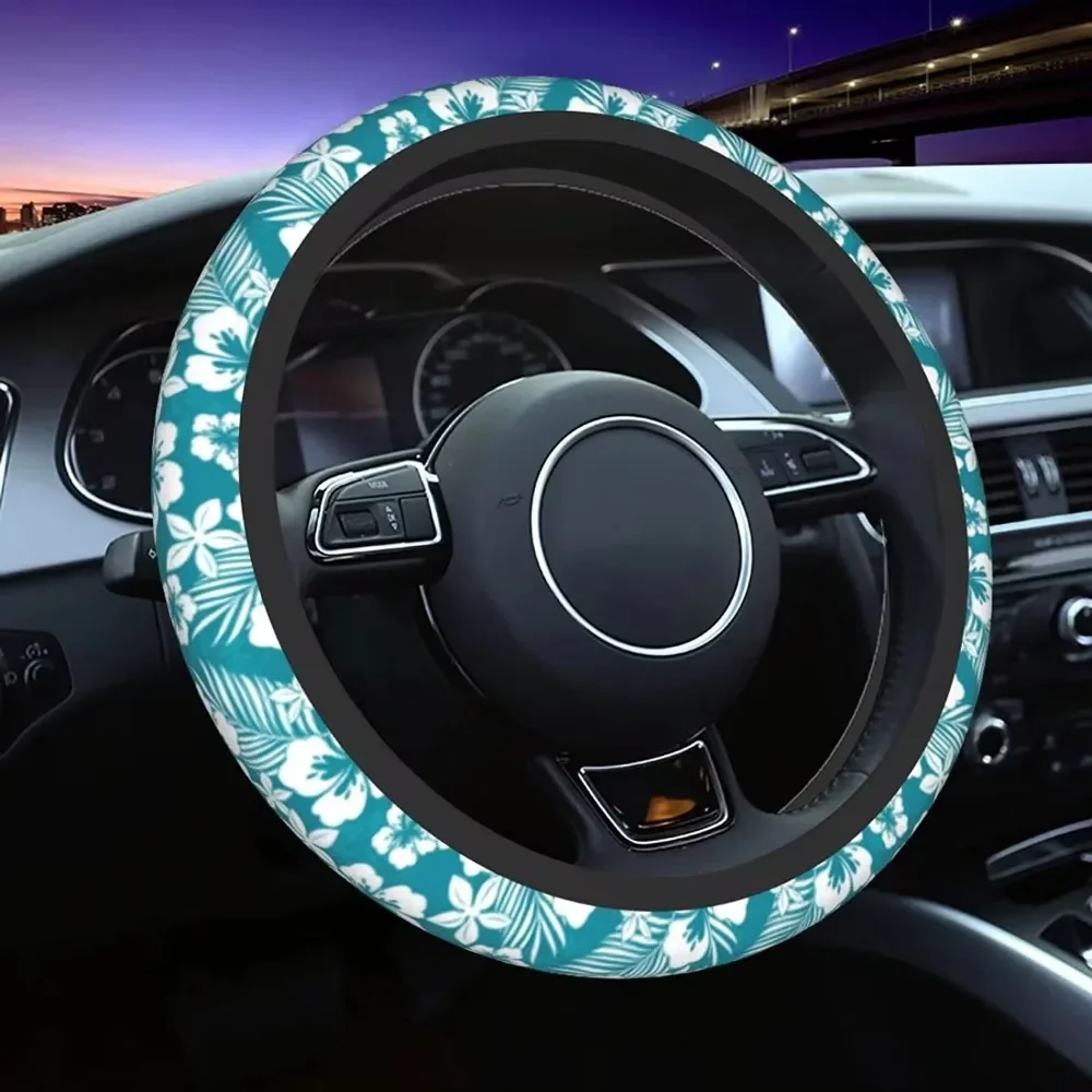 Hibiscus Hawaii Steering Wheel Cover Universal 15 Inch Hawaiian Flower Print Neoprene Wheel Protector Cute Universal Automotive
Hibiscus Hawaii Steering Wheel Cover Universal 15 Inch Hawaiian Flower Print Neoprene Wheel Protector Cute Universal Automotive