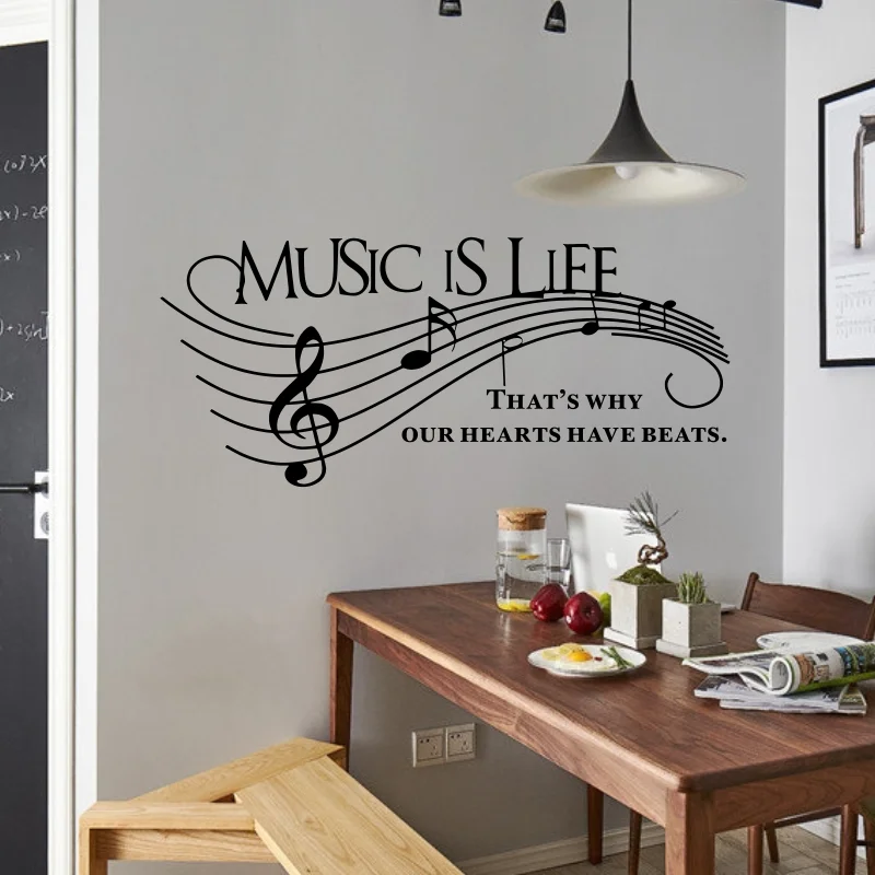 Music Score English Art Wall Stickers Removable for Bedroom Living Room Decoration Wall Decals # 131
Music Score English Art Wall Stickers Removable for Bedroom Living Room Decoration Wall Decals # 131