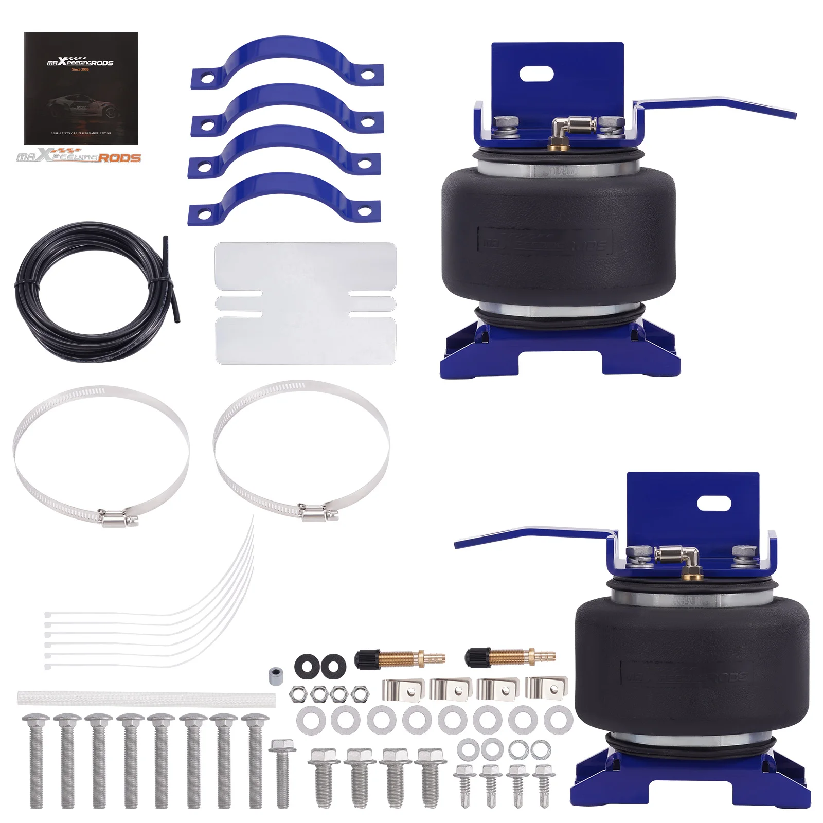 Air Suspension Spring Bags Kit 5000lbs For Chevrolet Express 2500 3500 1996-2023 Air Suspension Helper Spring Kit
Air Suspension Spring Bags Kit 5000lbs For Chevrolet Express 2500 3500 1996-2023 Air Suspension Helper Spring Kit