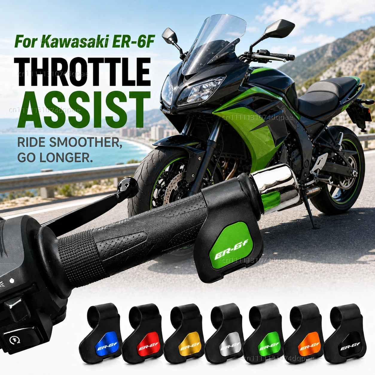 For Kawasaki ER-6F ER6F 2009-2016 ER6 F 2015 2014 2013 Motorcycle Throttle Assistant Clip Labor Saver Acceleration Labor-saving
For Kawasaki ER-6F ER6F 2009-2016 ER6 F 2015 2014 2013 Motorcycle Throttle Assistant Clip Labor Saver Acceleration Labor-saving