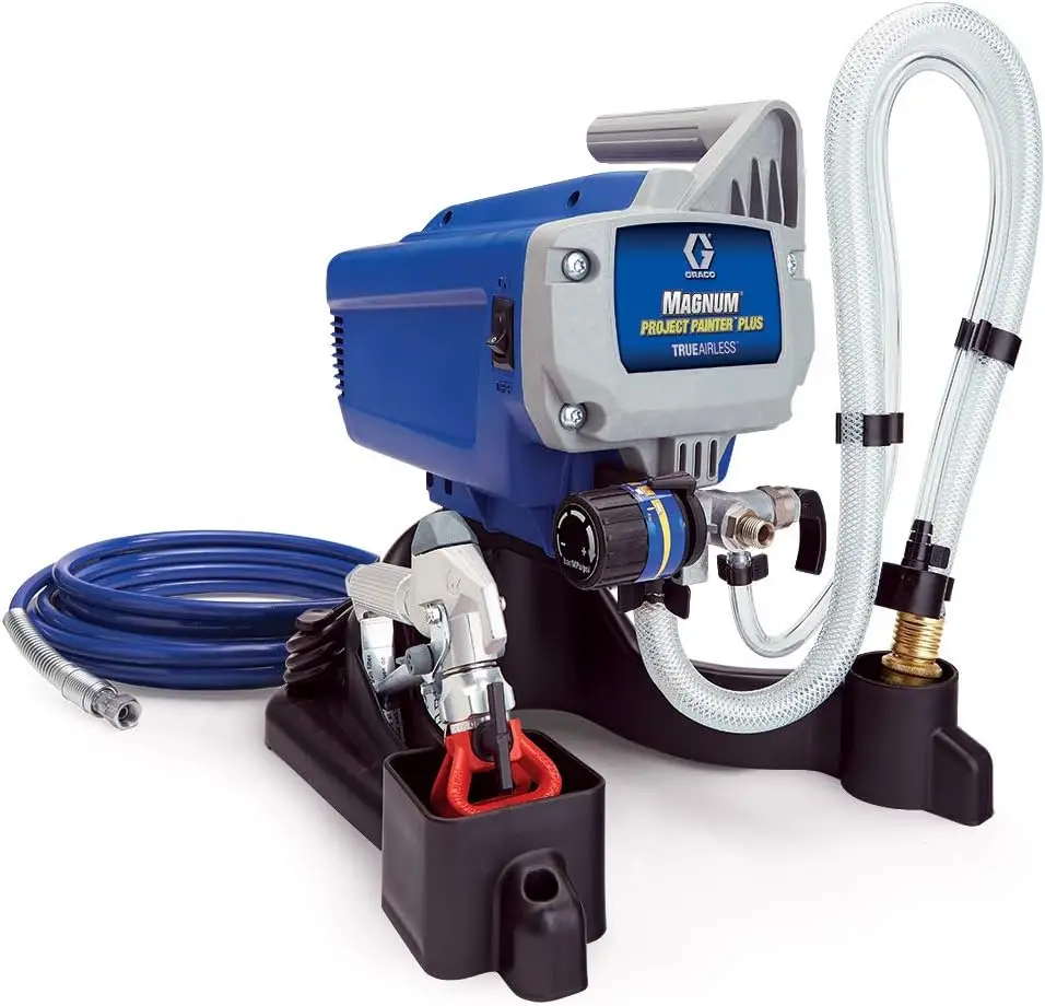Распылитель краски Graco Magnum 257025 Project Painter Plus, многоцветный, 243040 удлинитель с защитным наконечником RAC IV, 10 дюймов, серый
Распылитель краски Graco Magnum 257025 Project Painter Plus, многоцветный, 243040 удлинитель с защитным наконечником RAC IV, 10 дюймов, серый