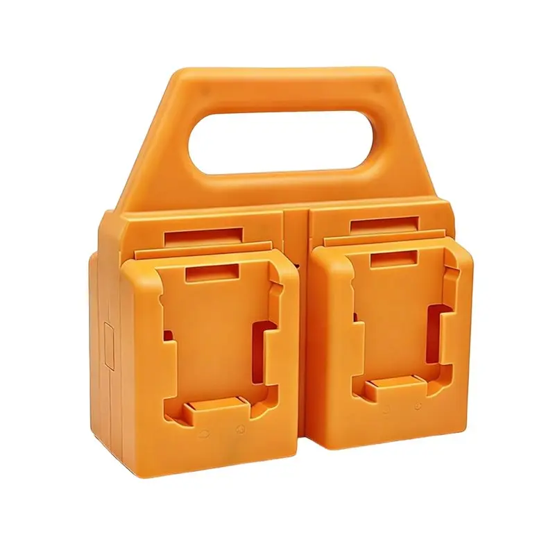 B92B-Battery Storage Rack 4-Slots For 18V Li- Batteries- Portable Handheld Battery Holder
B92B-Battery Storage Rack 4-Slots For 18V Li- Batteries- Portable Handheld Battery Holder