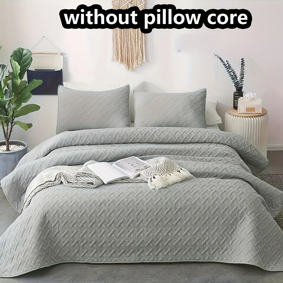 3 pieces of fashionable and simple Morandi color bed covers, 100% polyester fiber for bedroom home use1 bed cover +2 pillowcases
3 pieces of fashionable and simple Morandi color bed covers, 100% polyester fiber for bedroom home use1 bed cover +2 pillowcases