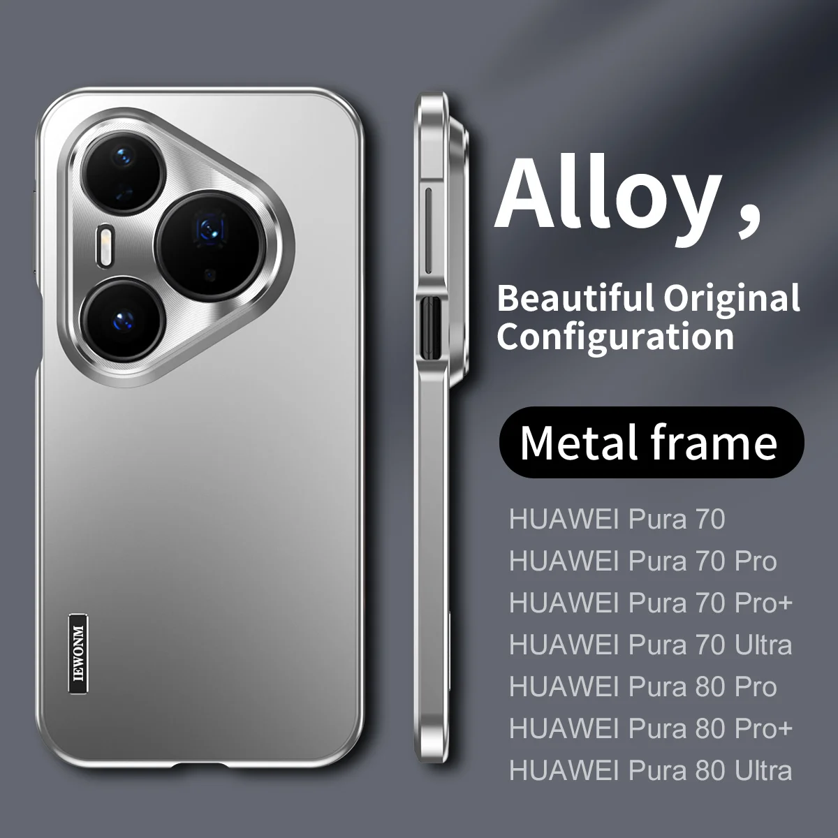 luxury All-aluminum Body Matte Titanium Alloy Ultra-thin Back Cover For Huawei Pura 70 Ultra 70 Plus 70 Pro Metal Shell
luxury All-aluminum Body Matte Titanium Alloy Ultra-thin Back Cover For Huawei Pura 70 Ultra 70 Plus 70 Pro Metal Shell
