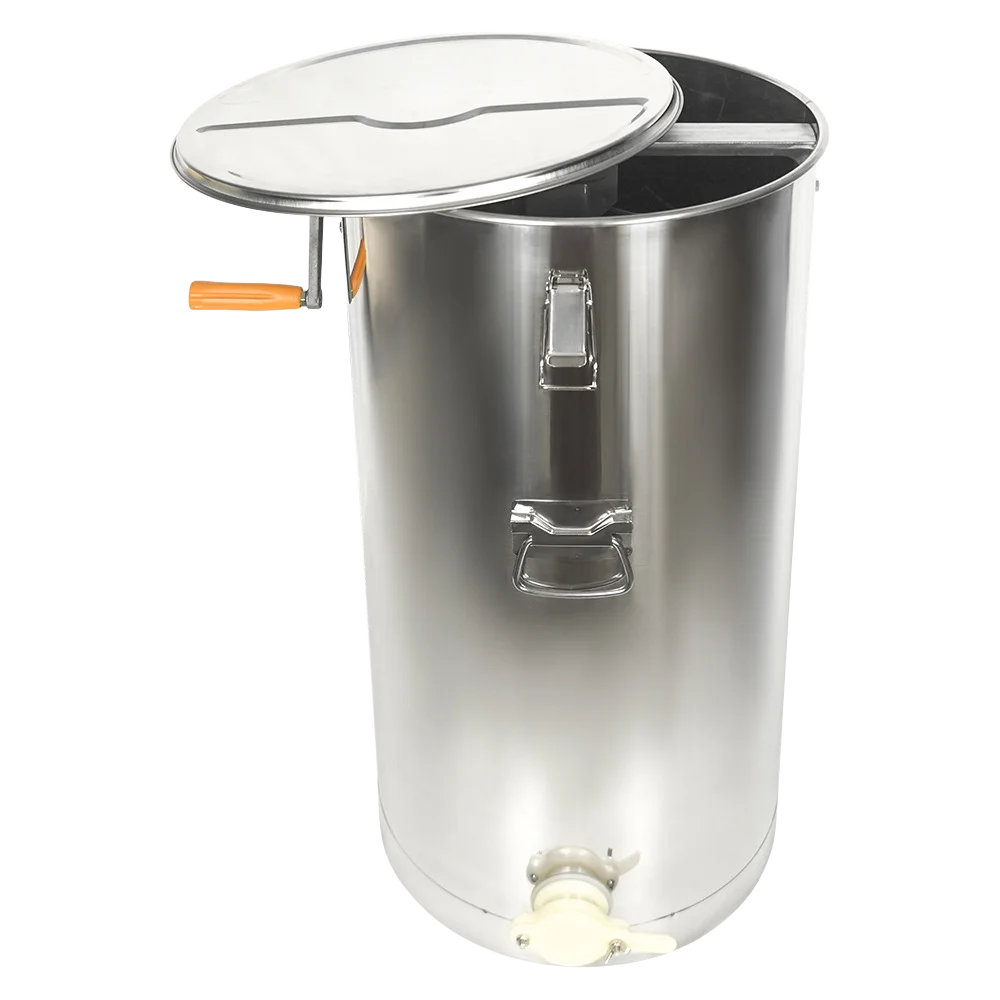 Manual Stainless Steel Honey Extractor 2-Frame Honey Separator
Manual Stainless Steel Honey Extractor 2-Frame Honey Separator
