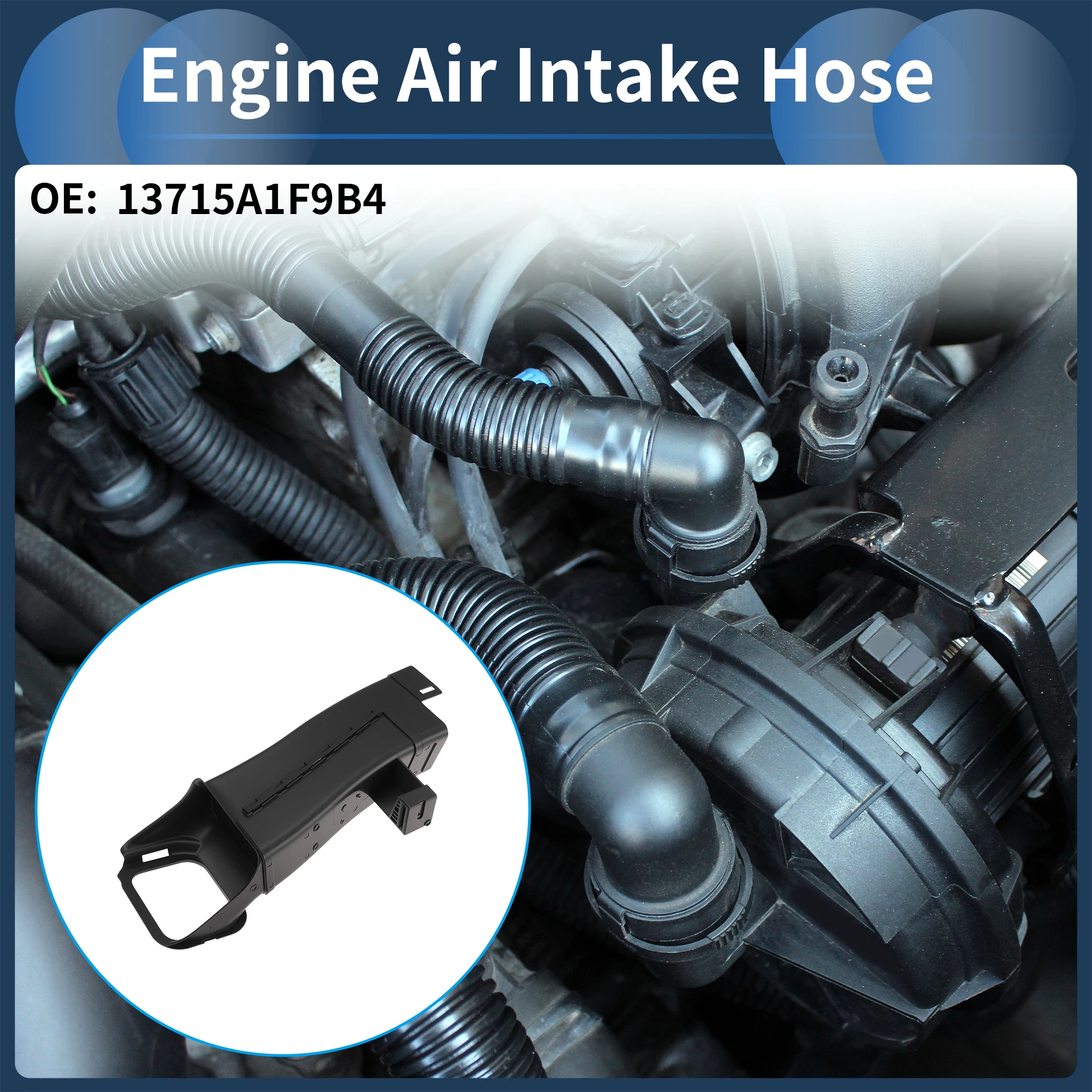 X AUTOHAUX Engine Air Intake Hose for BMW X5 2024 No.13715A1F9B4 Silicone 1 pcs
X AUTOHAUX Engine Air Intake Hose for BMW X5 2024 No.13715A1F9B4 Silicone 1 pcs