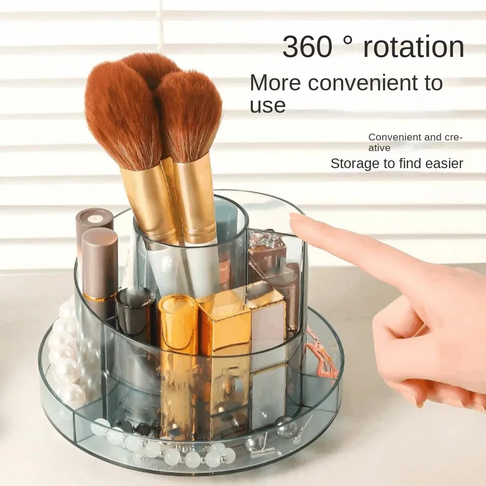 360°Rotating Pen Storage Box Simple Tabletop Storage Makeup Brushes Holder Multi-function Home Office Stationery Organizer Stand
360°Rotating Pen Storage Box Simple Tabletop Storage Makeup Brushes Holder Multi-function Home Office Stationery Organizer Stand