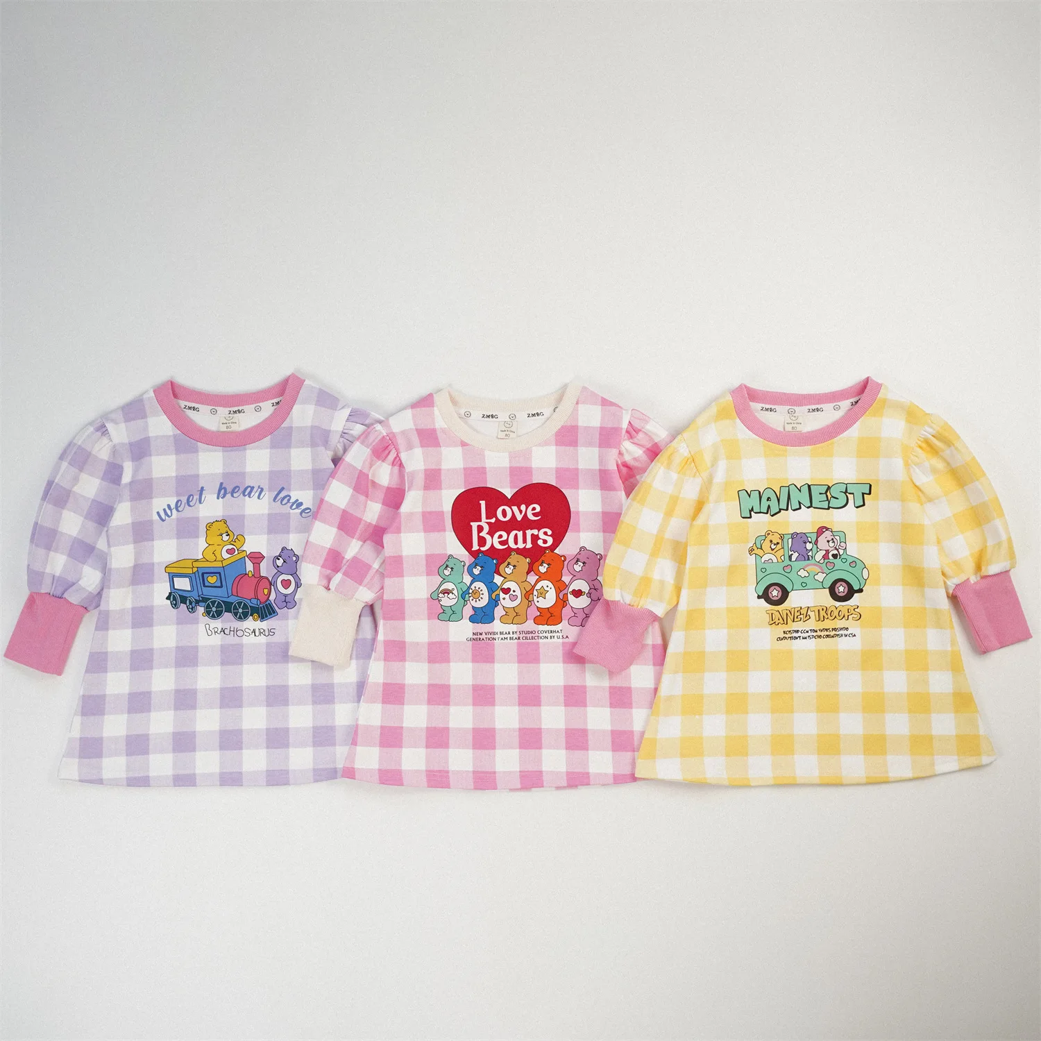 2024 Autumn New Baby Girls Long Sleeve Dress Children Casual Dress Cartoon Letter Print Toddler Cotton Plaid Dress Kids Clothes
2024 Autumn New Baby Girls Long Sleeve Dress Children Casual Dress Cartoon Letter Print Toddler Cotton Plaid Dress Kids Clothes