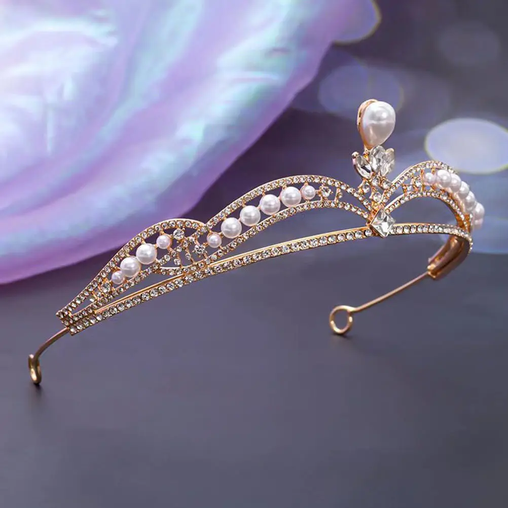 Rhinestone Crown Headband for Women Bridal Wedding Prom Birthday Party Cosplay Stage Performance Artificial Pearl Decorative
Rhinestone Crown Headband for Women Bridal Wedding Prom Birthday Party Cosplay Stage Performance Artificial Pearl Decorative