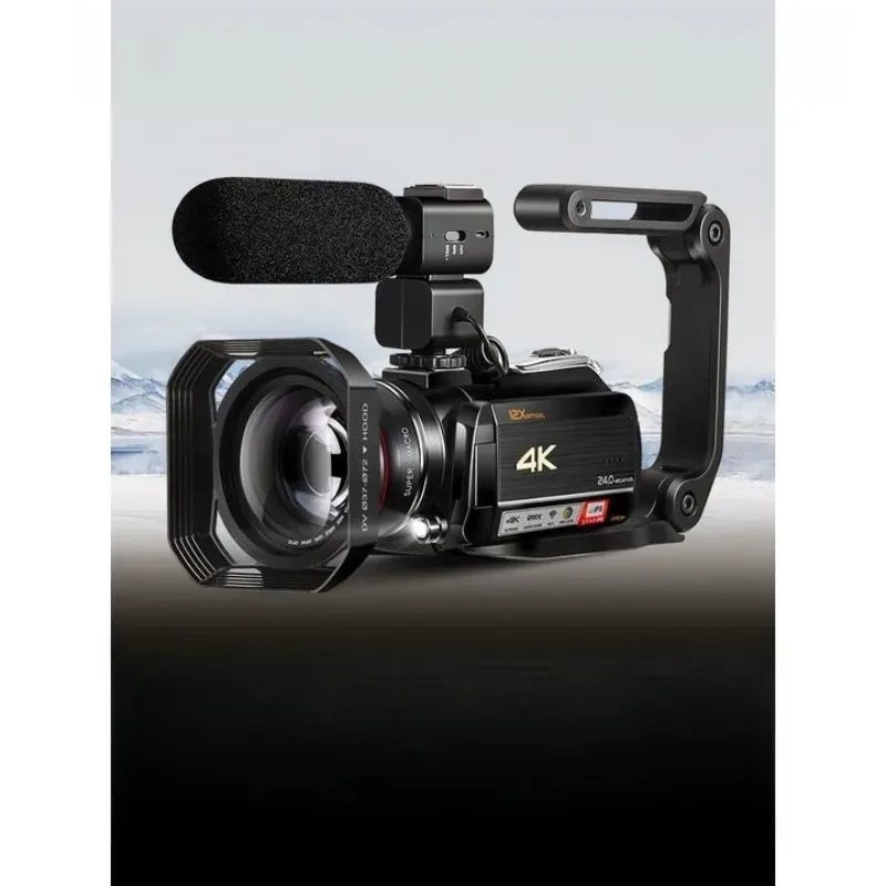 4K camera portable professional live camera handheld digital DV recorder high definition portable travel shooting conference
4K camera portable professional live camera handheld digital DV recorder high definition portable travel shooting conference