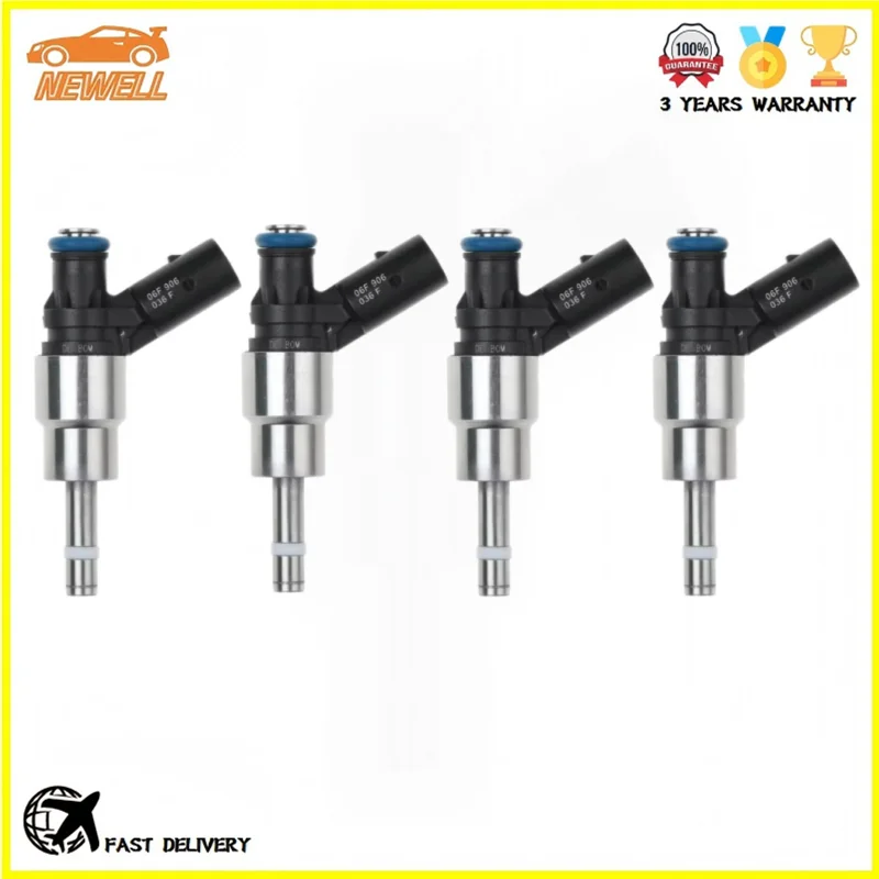 4pcs 06F906036F Fuel Injectors For Audi A1 A3 A4 A6 TT VW Volkswagen Polo Golf MK5 GTI TFSI EOS Jetta 2004-2009 0261500037
4pcs 06F906036F Fuel Injectors For Audi A1 A3 A4 A6 TT VW Volkswagen Polo Golf MK5 GTI TFSI EOS Jetta 2004-2009 0261500037