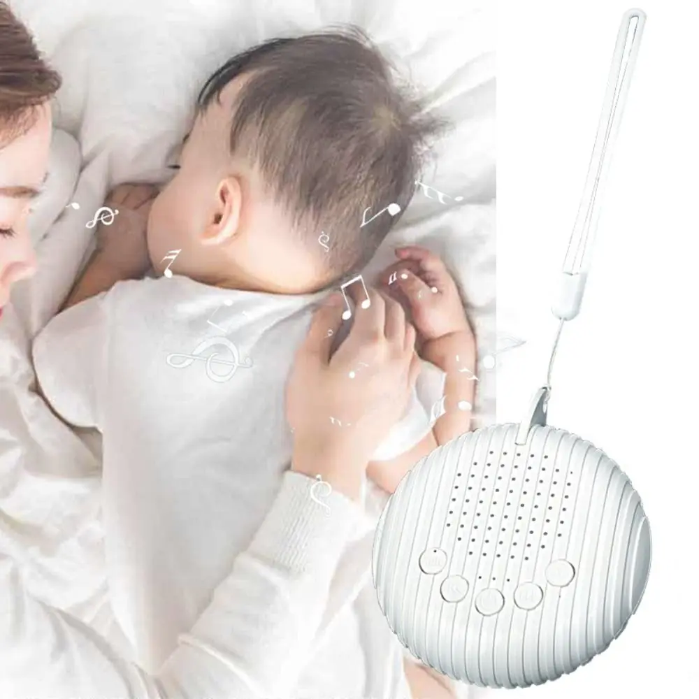 10 Soothing Sounds White Noise Sound Machine Automatic Noise Monitoring Adjustable Volume Sleep Machine 300mAh with Lanyard
10 Soothing Sounds White Noise Sound Machine Automatic Noise Monitoring Adjustable Volume Sleep Machine 300mAh with Lanyard