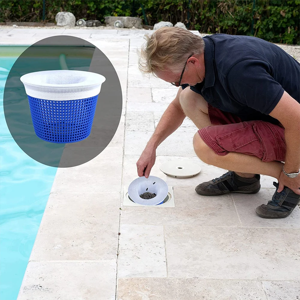 Pool Skimmer Socks Reusable Pool Filter Baskets Cleaner Nylon Mesh Debris Leaves Catcher for In-Ground Above Ground Pools
Pool Skimmer Socks Reusable Pool Filter Baskets Cleaner Nylon Mesh Debris Leaves Catcher for In-Ground Above Ground Pools