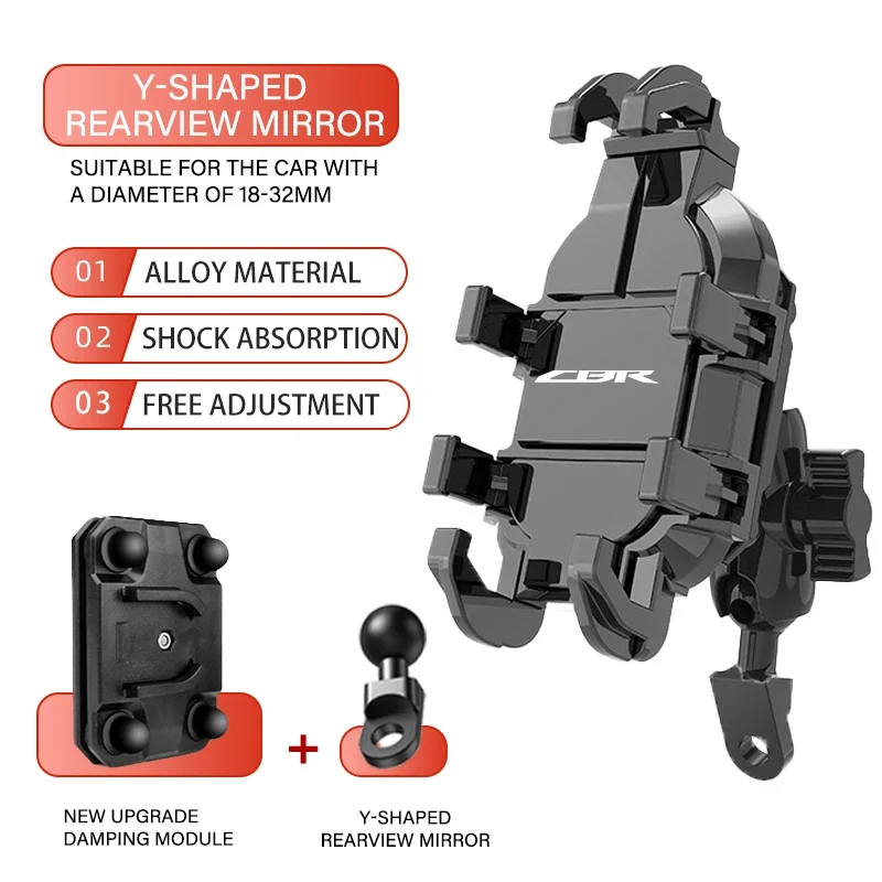 For HONDA CB650R CBR650R CB CBR 650R 650 R 2024 2025 Motorcycle Motorcycle shock absorber GPS 360 ° adjustable phone holder
For HONDA CB650R CBR650R CB CBR 650R 650 R 2024 2025 Motorcycle Motorcycle shock absorber GPS 360 ° adjustable phone holder