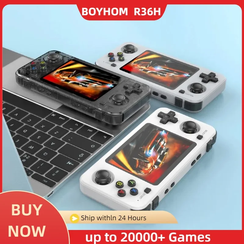 BOYHOM R36H Handheld Game Console 3.5-inch IPS Screen Linux RK3326 Retro Video Games Player 3000 mAh 64G 10000+ Classic Game
BOYHOM R36H Handheld Game Console 3.5-inch IPS Screen Linux RK3326 Retro Video Games Player 3000 mAh 64G 10000+ Classic Game
