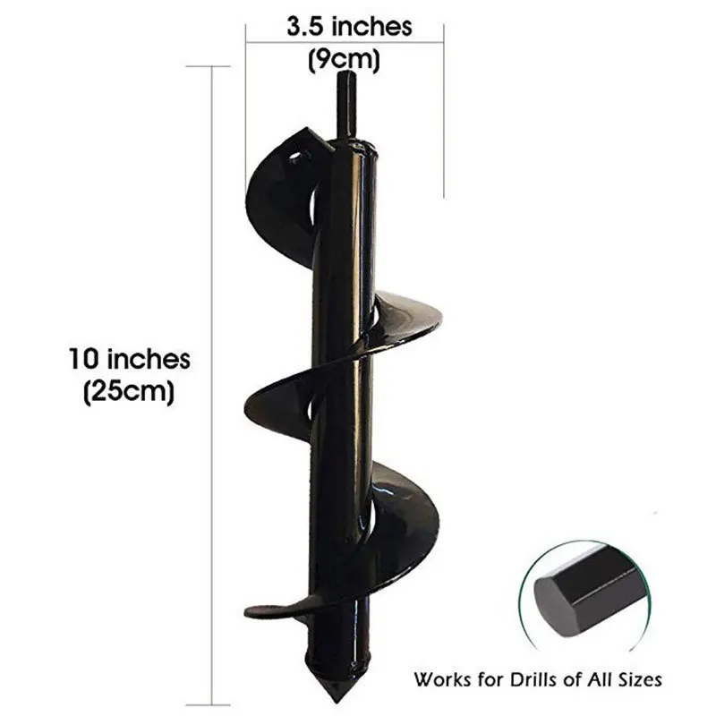 Labor-Saving Loose Soil Short Rod Plant Twist Digging Pit Planting Horticultural and Garden Tools Worm Bit Alloy Ground Drill
Labor-Saving Loose Soil Short Rod Plant Twist Digging Pit Planting Horticultural and Garden Tools Worm Bit Alloy Ground Drill