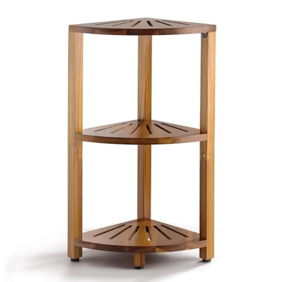3-Tier Corner Shower Caddy Stand Wood Shower Organizer Standing with Anti-Slip Feet Waterproof and Durable Bathroom Corner Shel
3-Tier Corner Shower Caddy Stand Wood Shower Organizer Standing with Anti-Slip Feet Waterproof and Durable Bathroom Corner Shel
