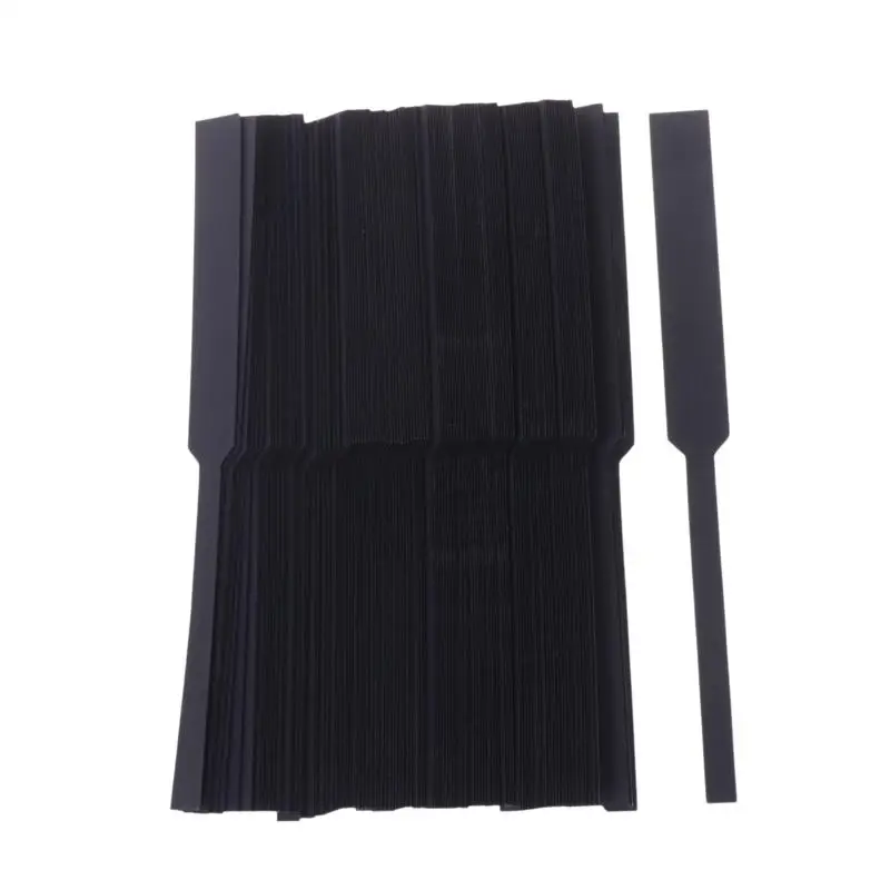 Thick Black Perfume Sampling Test Paper Strips Set 100PCS Essential Oil Fragrance Absorbent Blotters Shop Evaluation Tool
Thick Black Perfume Sampling Test Paper Strips Set 100PCS Essential Oil Fragrance Absorbent Blotters Shop Evaluation Tool