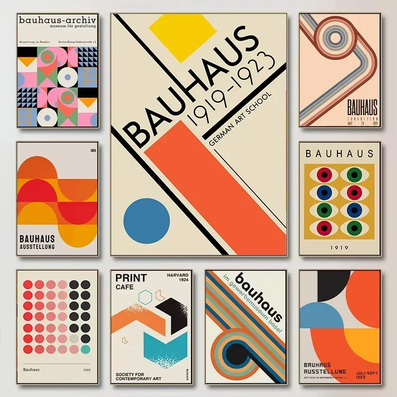 Trendy Fashion Color Lines Bauhaus Prints Minimalist Abstract Gallery Wall Decor Poster Bedroom Canvas Painting Wall Art
Trendy Fashion Color Lines Bauhaus Prints Minimalist Abstract Gallery Wall Decor Poster Bedroom Canvas Painting Wall Art