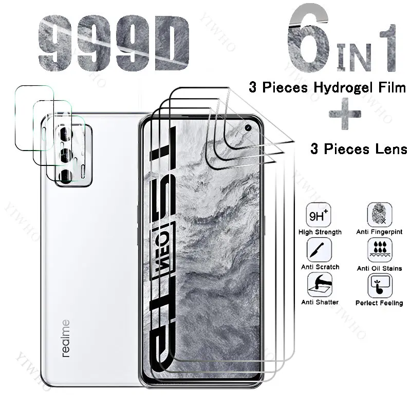 6in1 Full Cover Front Hydrogel Film for Realme GT Neo2T Safety Screen Protectors for Realme G T 2T 2 T RMX3357 6.43" Camera Lens
6in1 Full Cover Front Hydrogel Film for Realme GT Neo2T Safety Screen Protectors for Realme G T 2T 2 T RMX3357 6.43" Camera Lens