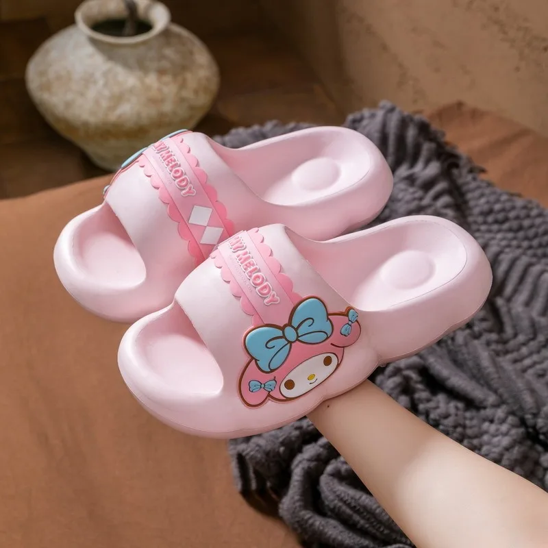 Sanrio Cinnamoroll Kuromi Anime Kawaii Slippers Girls Summer 2025 Children Cute Cartoon My Melody Scandals Gifts for Kids
Sanrio Cinnamoroll Kuromi Anime Kawaii Slippers Girls Summer 2025 Children Cute Cartoon My Melody Scandals Gifts for Kids